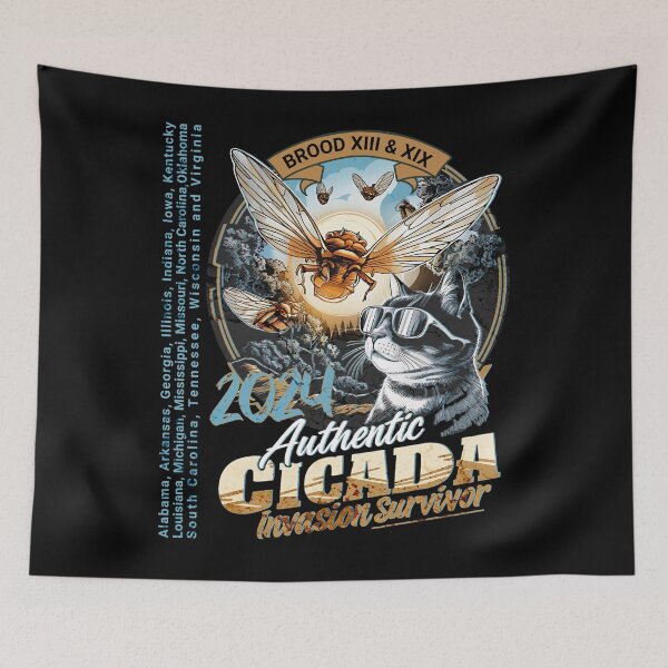 Item preview, AUTHENTIC 2024 CICADA INVASION SURVIVOR designed and sold by justyna-s28.