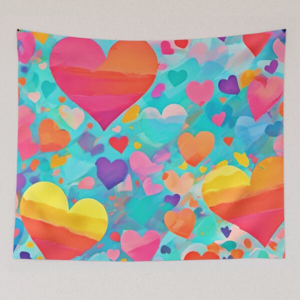 Item preview, Vibrant Heart: Colorful Healing Journey designed and sold by Health And Fitness Posts e-Store.