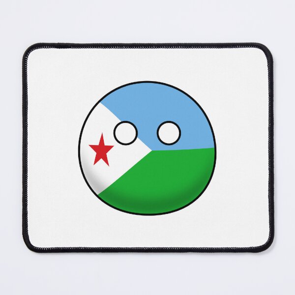 Item preview, Djibouti Countryball designed and sold by Candie-Shop.