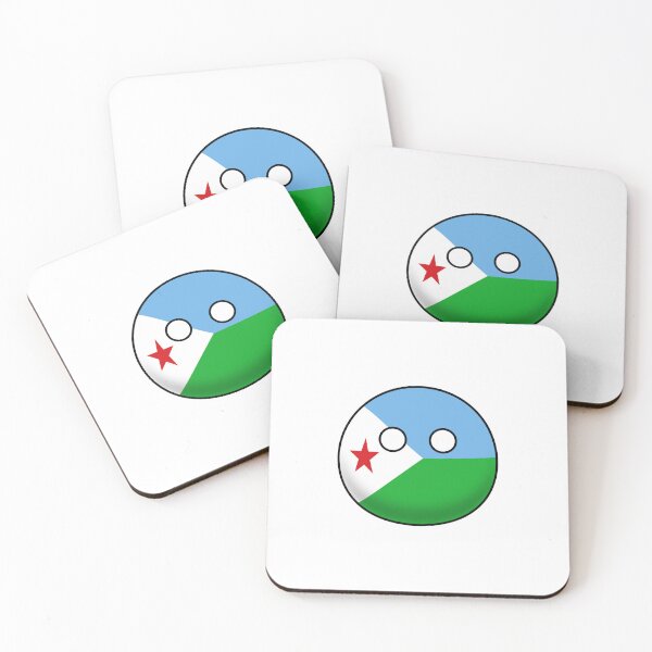 Item preview, Djibouti Countryball designed and sold by Candie-Shop.