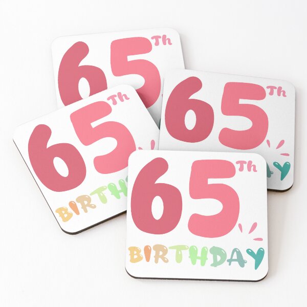 Item preview, Happy 65th Birthday designed and sold by SimpleP.