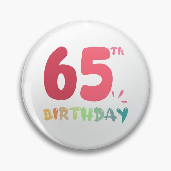 Item preview, Happy 65th Birthday designed and sold by SimpleP.