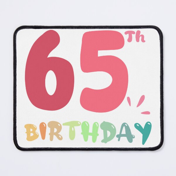 Item preview, Happy 65th Birthday designed and sold by SimpleP.