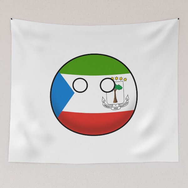 Item preview, Equatorial Guinea Countryball designed and sold by Candie-Shop.