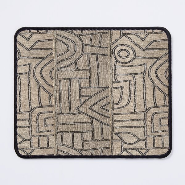 Item preview, African Kuba Cloth Bushoong embroidery designed and sold by Morrisseyfabric.