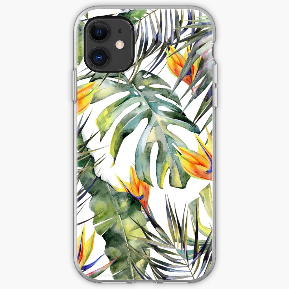 TROPICAL GARDEN iPhone Case & Cover
