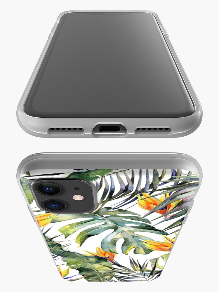 Alternate view of TROPICAL GARDEN iPhone Case & Cover