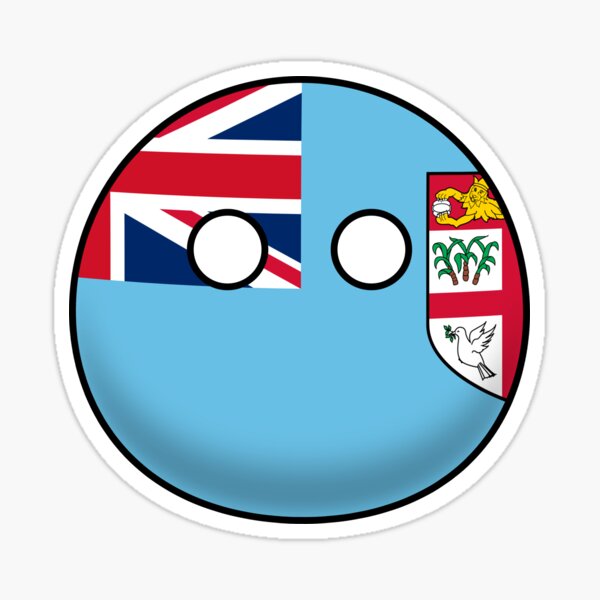 Artikel-Vorschau von Fidschi Countryball, designt und verkauft von Candie-Shop.