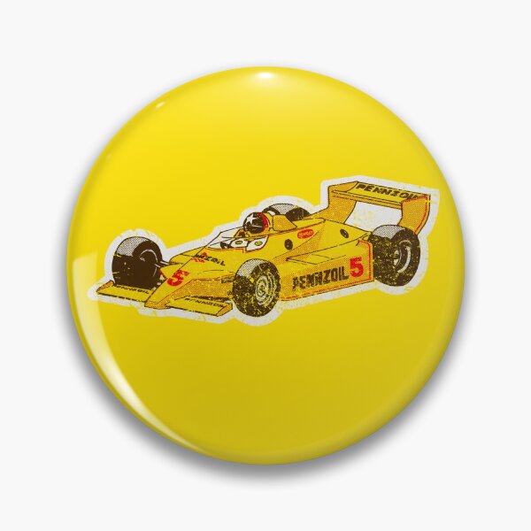 Item preview, Vintage Pennzoil Chaparral 2K IndyCar racer cartoon - distressed post-race print designed and sold by retropetrol.