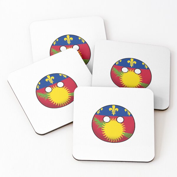 Item preview, Guadeloupe Countryball designed and sold by Candie-Shop.