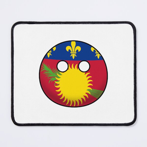 Item preview, Guadeloupe Countryball designed and sold by Candie-Shop.