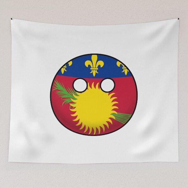 Item preview, Guadeloupe Countryball designed and sold by Candie-Shop.