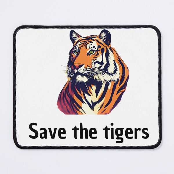 Item preview, Save the tigers designed and sold by Yeyishop.