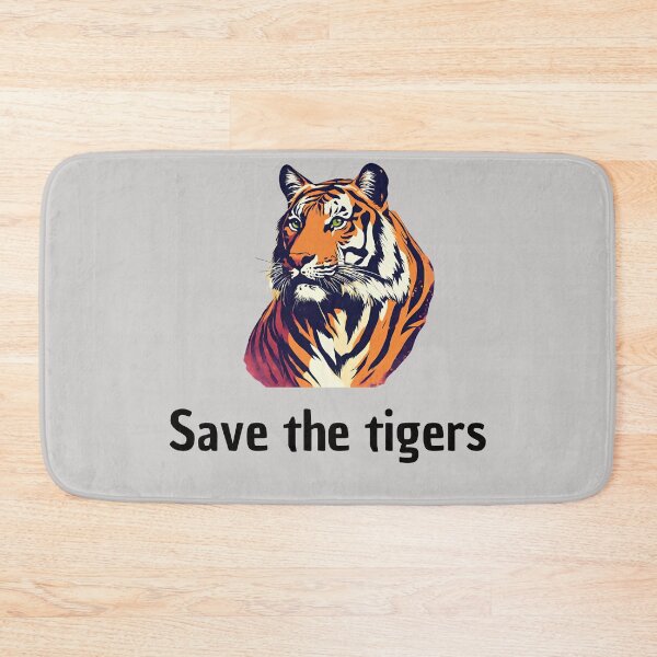 Item preview, Save the tigers designed and sold by Yeyishop.