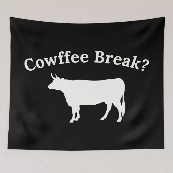 Item preview, Cowffee Break? designed and sold by FieldScent.