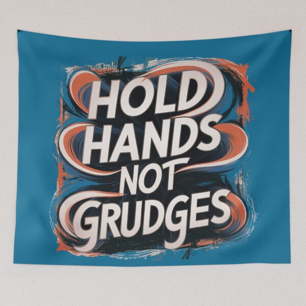 Item preview, Hold Hands Not Grudges designed and sold by Belarte.shop.