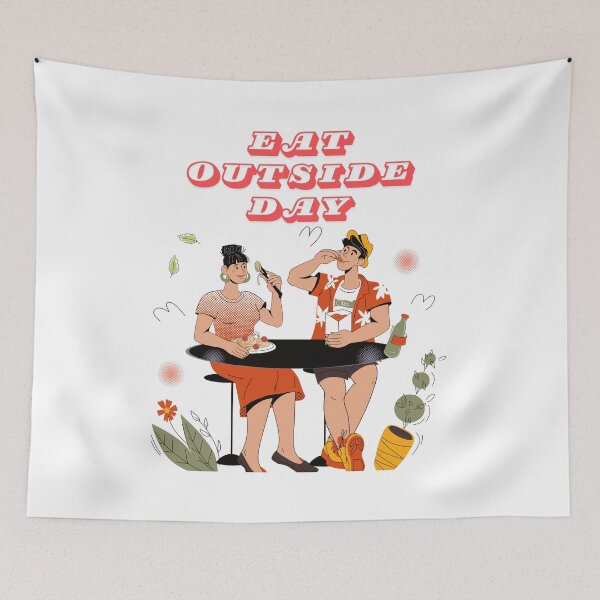 Item preview, Eat Outside Day designed and sold by Simo0455.