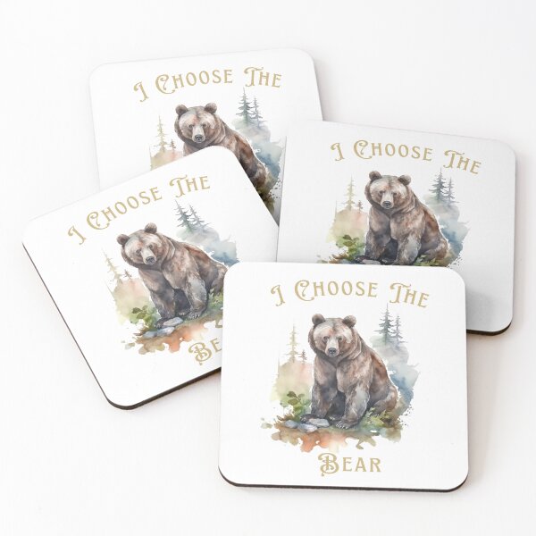 Item preview, I Choose the Bear designed and sold by BraveNewDesigns.