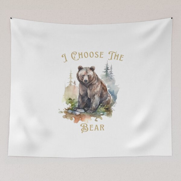Item preview, I Choose the Bear designed and sold by BraveNewDesigns.