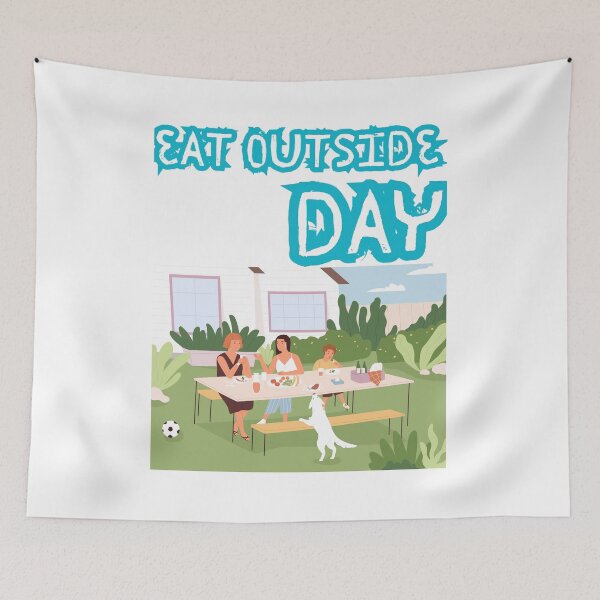 Item preview, Eat Outside Day designed and sold by Simo0455.