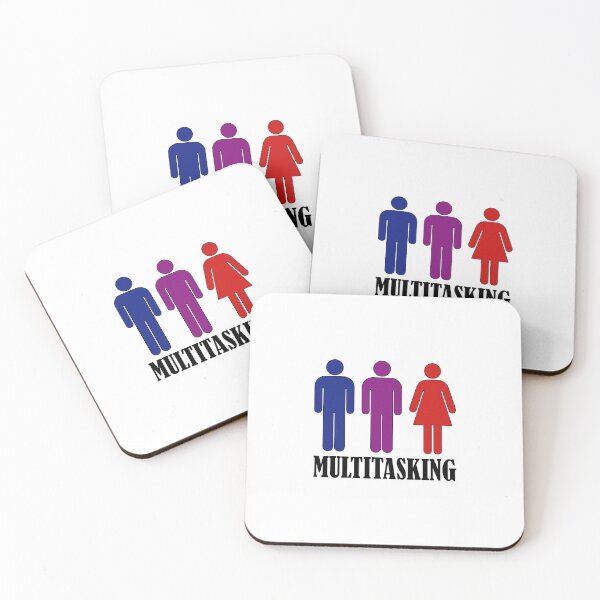Item preview, Man Gay Woman Multitasking designed and sold by ealathoan.