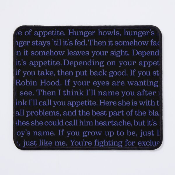 Item preview, Appetite - Prefab Sprout (lyrics) v.5 designed and sold by x1brett.
