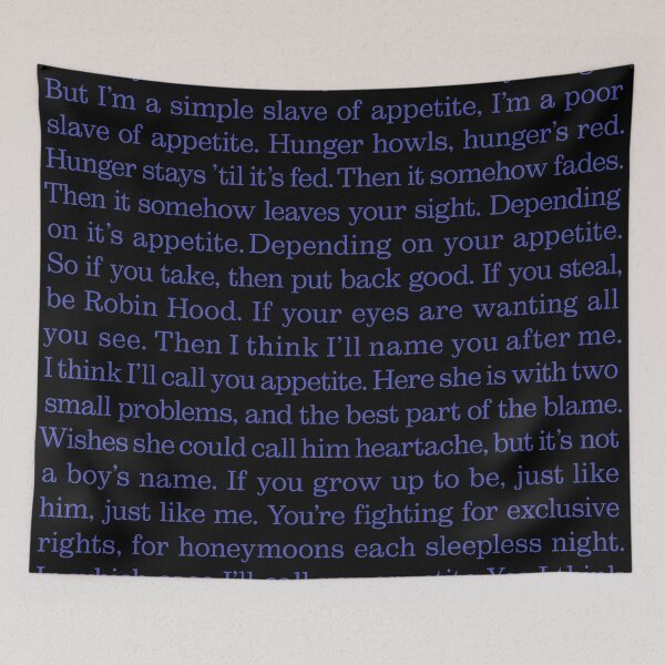 Item preview, Appetite - Prefab Sprout (lyrics) v.5 designed and sold by x1brett.