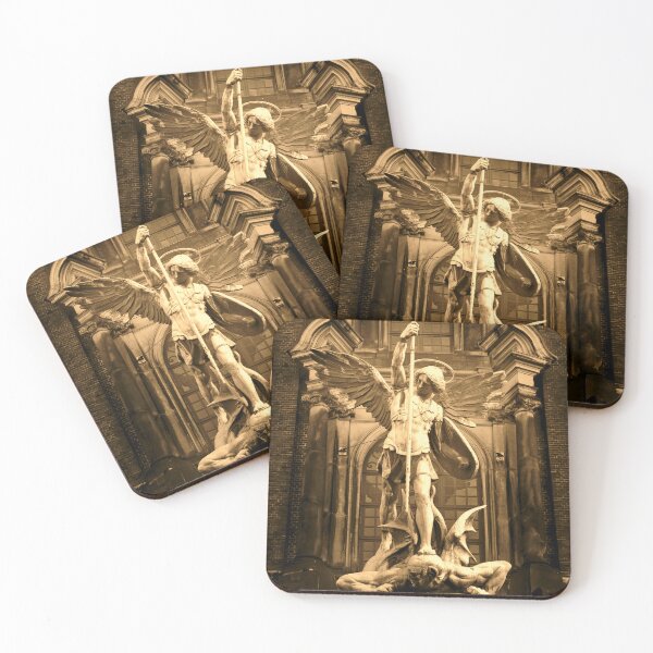 Item preview, St. Michael the Archangel -Sepia designed and sold by Crux Fidelis.