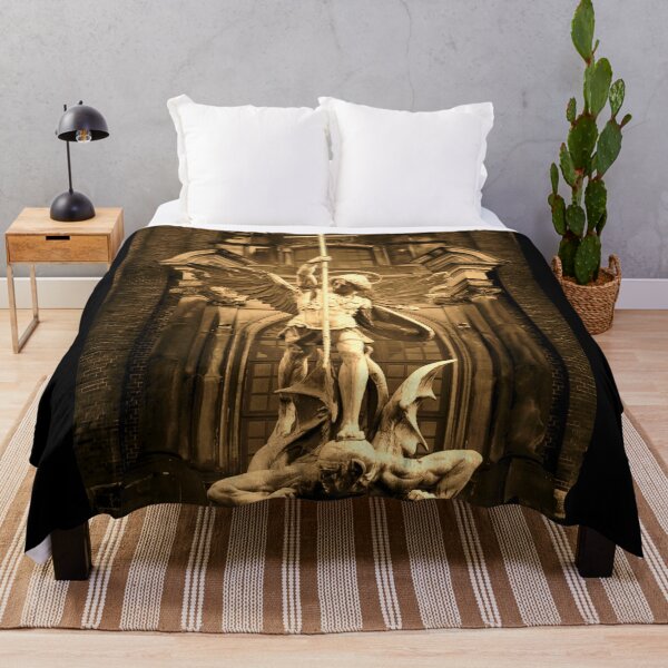 Item preview, St. Michael the Archangel -Sepia designed and sold by Crux Fidelis.