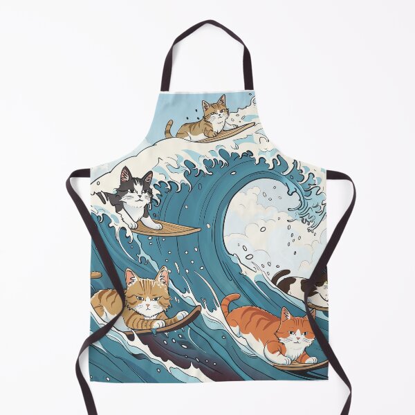 Item preview, Feline Wave Riders designed and sold by itgonbebiblical.