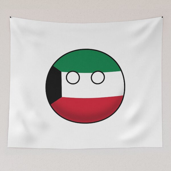 Item preview, Kuwait Countryball designed and sold by Candie-Shop.