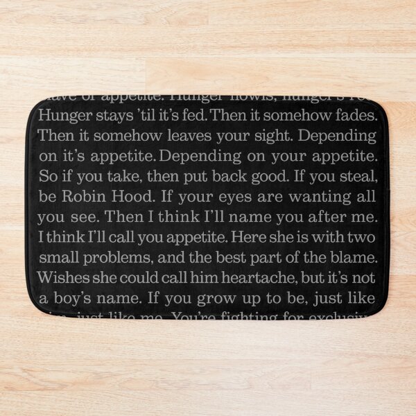 Item preview, Appetite - Prefab Sprout (lyrics) v.7 designed and sold by x1brett.