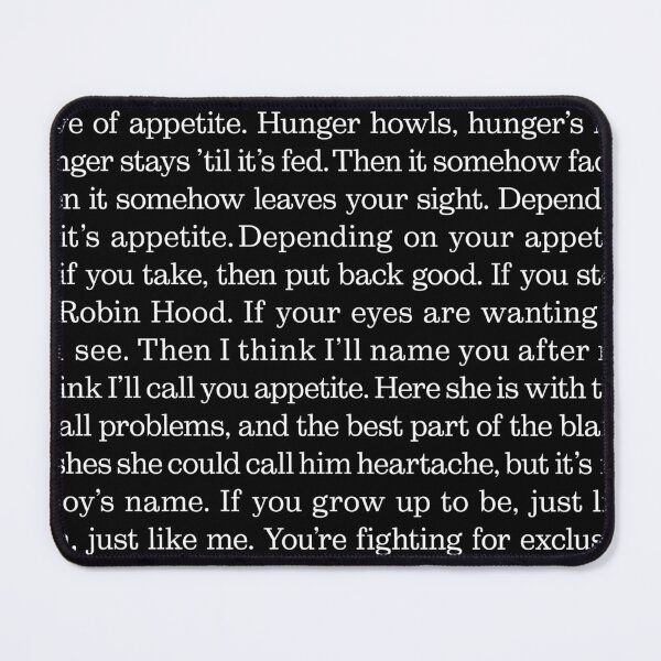 Item preview, Appetite - Prefab Sprout (lyrics) v.8 designed and sold by x1brett.
