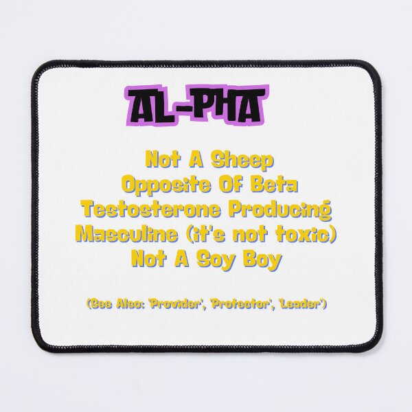 Item preview, alpha male designed and sold by MABROTH.