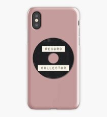 Record Collector iPhone Case/Skin