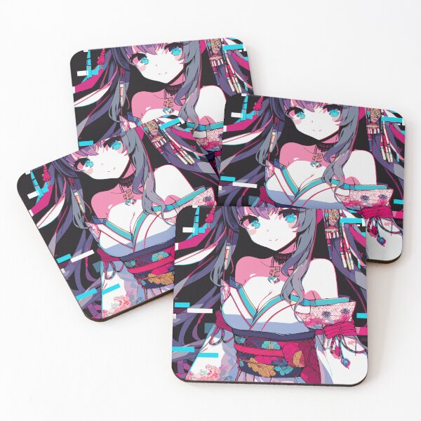 Item preview, Glitch Art Anime Girl #01 designed and sold by Fregoli 2D.