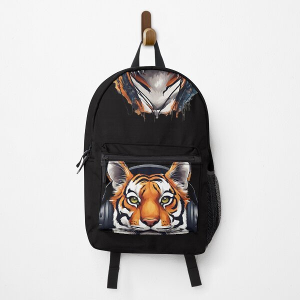 Item preview, Bengal tiger with headphones designed and sold by Yeyishop.