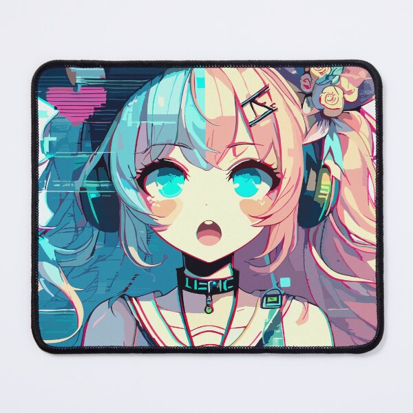 Item preview, Glitch Art Anime Girl #02 designed and sold by Fregoli 2D.
