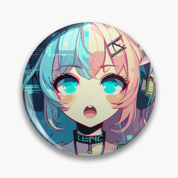 Item preview, Glitch Art Anime Girl #02 designed and sold by Fregoli 2D.