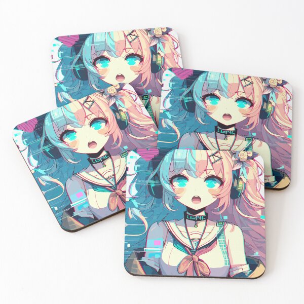 Item preview, Glitch Art Anime Girl #02 designed and sold by Fregoli 2D.
