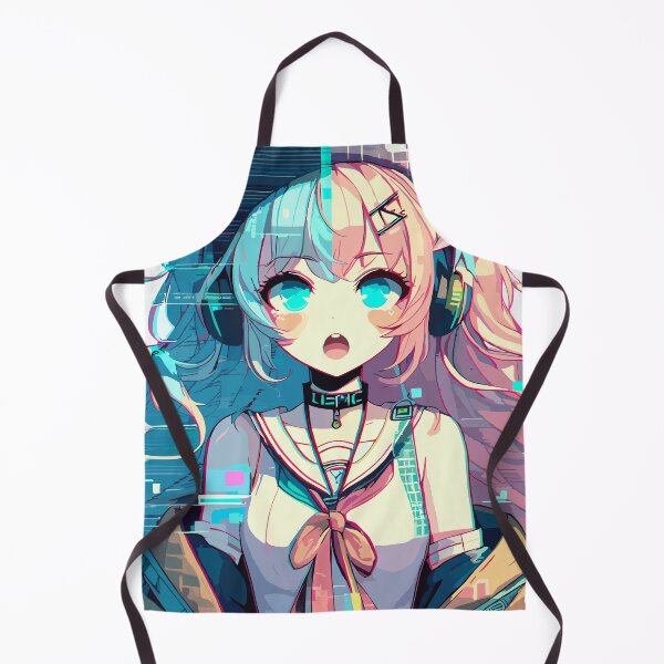 Item preview, Glitch Art Anime Girl #02 designed and sold by Fregoli 2D.