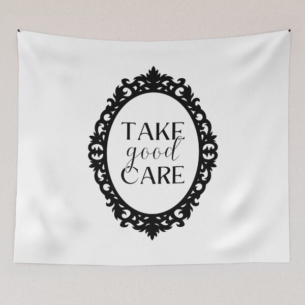 Item preview, Take Good Care Body Positivity Mirror Frame designed and sold by ObsidianDaz.
