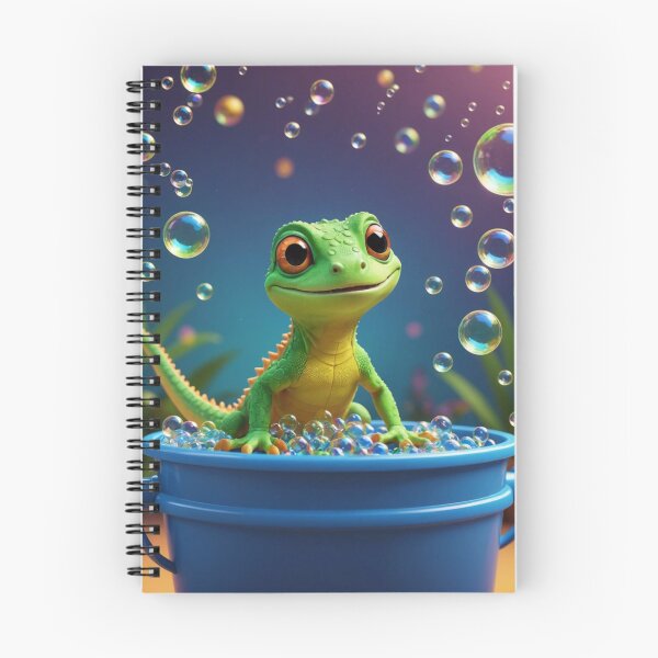 Item preview, Gecko Bubbles designed and sold by Melissa Salazar.