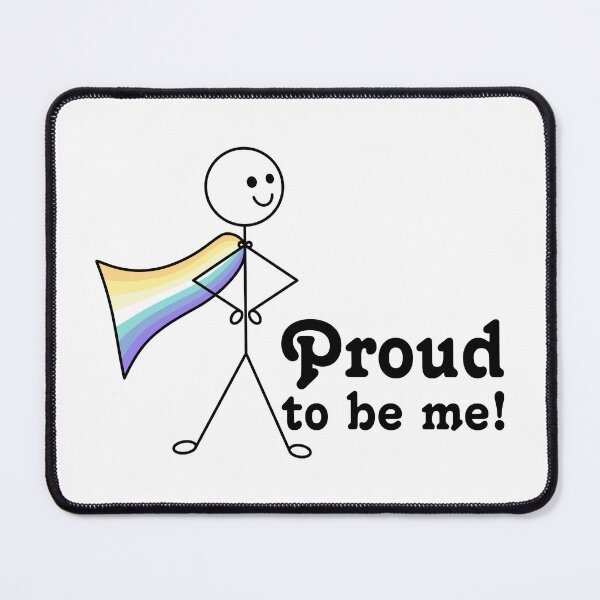 Item preview, Proud to Be Me Genderfaun Pride Super Hero designed and sold by JoyfulJen.