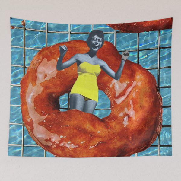 Item preview, Fresh Baked Pool Donuts designed and sold by Mischief and Musings.