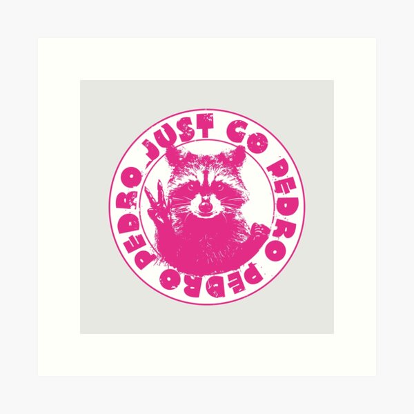 Item preview, Pink Viral Pedro Pedro Pedro Dancing Rave Racoon  designed and sold by reznieh.
