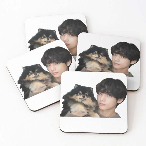 Item preview, BTS V and yeontan cute design designed and sold by popkix.