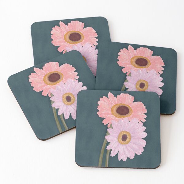 Item preview, Watercolor Gerbera Daisies designed and sold by AdriaCaps Art & Design.