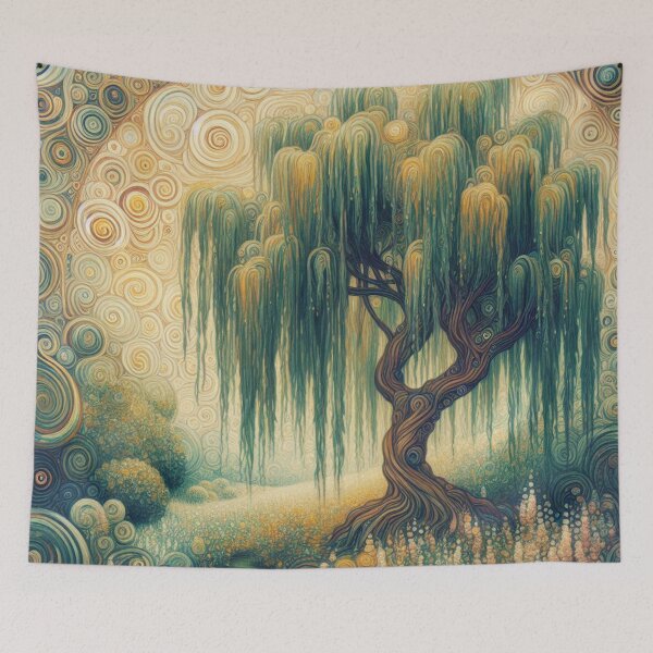 Item preview, Weeping Willow Tree designed and sold by HarmonyandSage.