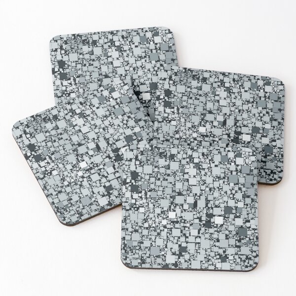 Item preview, Grey Boxes Geometric Abstract  designed and sold by Sharon Schwalbe.